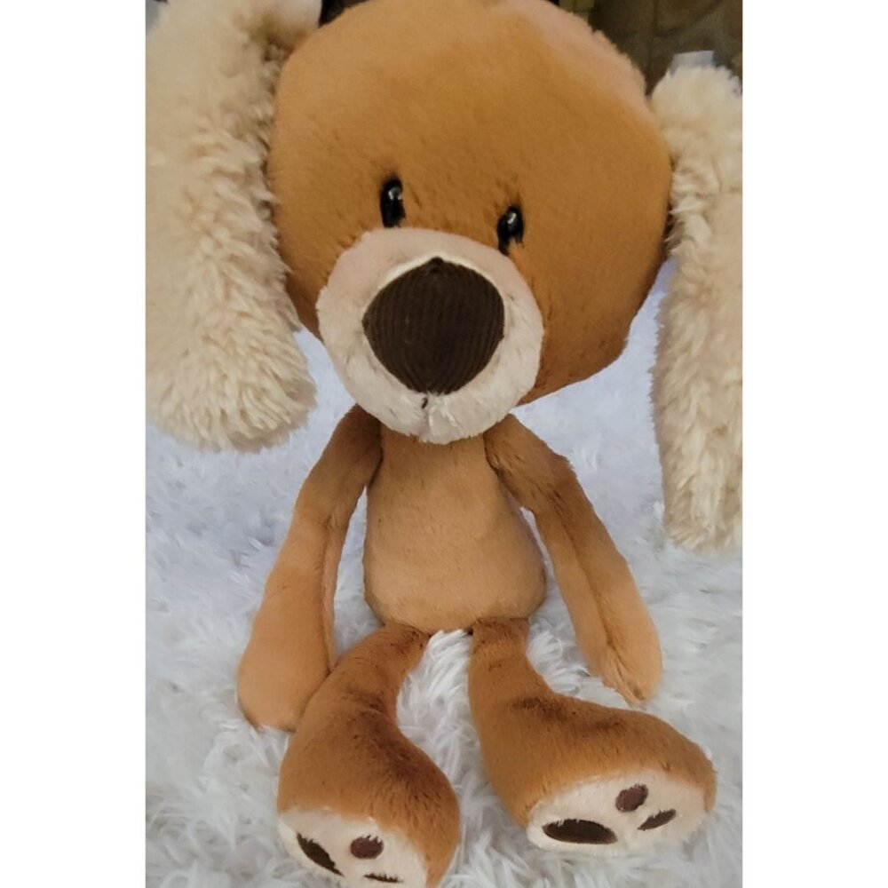 Gund Take-Alongs Masi Plush Brown Dog Toy - Cuddly Companion For Kids